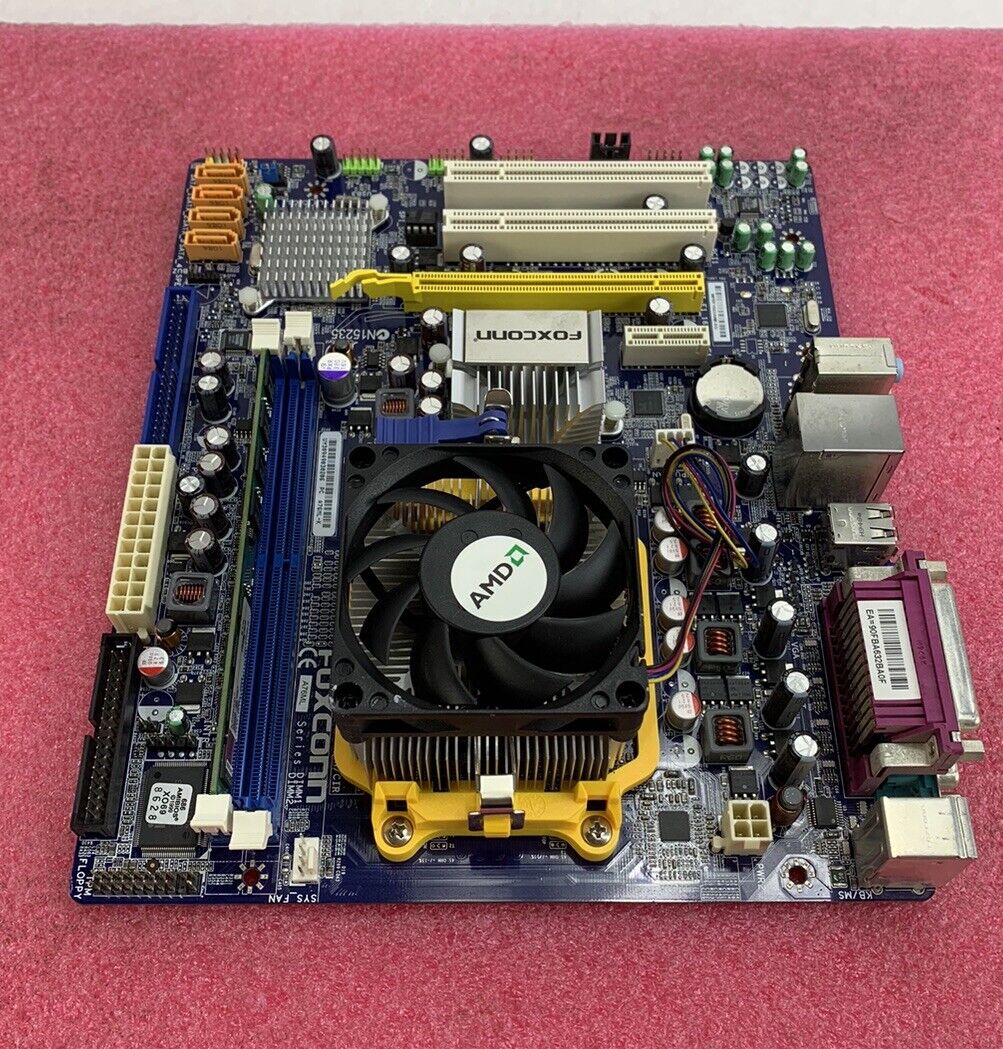 Foxconn A76ML Motherboard AMD Athlon II x2 245 2.9GHz 2GB RAM w/Shield