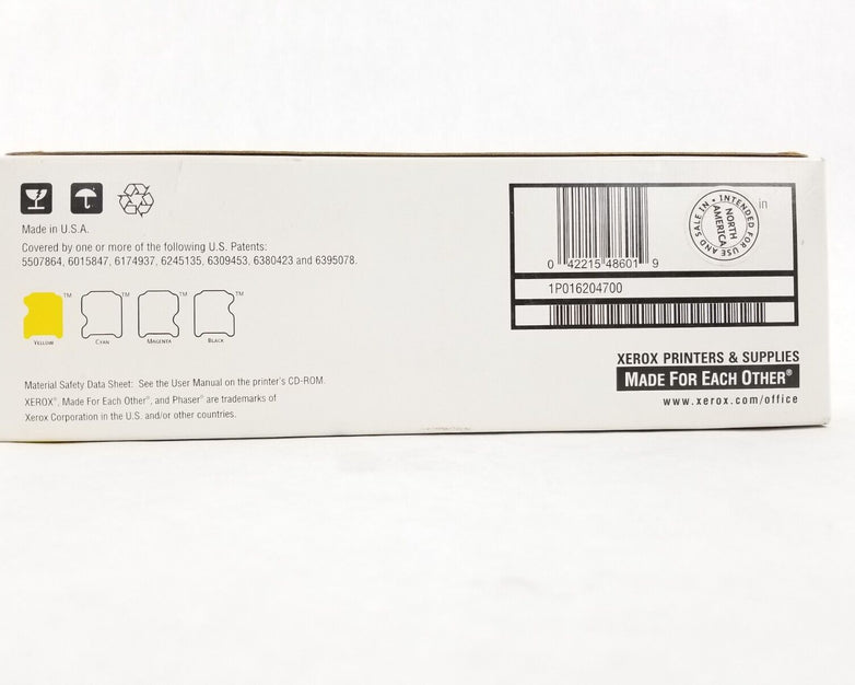 Xerox Phaser 8200 Yellow ColorStix Ink Color Printer 016-2047-00 5pk