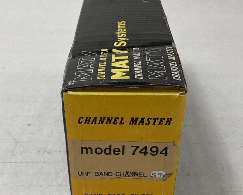 Channel Master MATV Systems Model 7494 Band Pass Filter UHF Band Channel 57