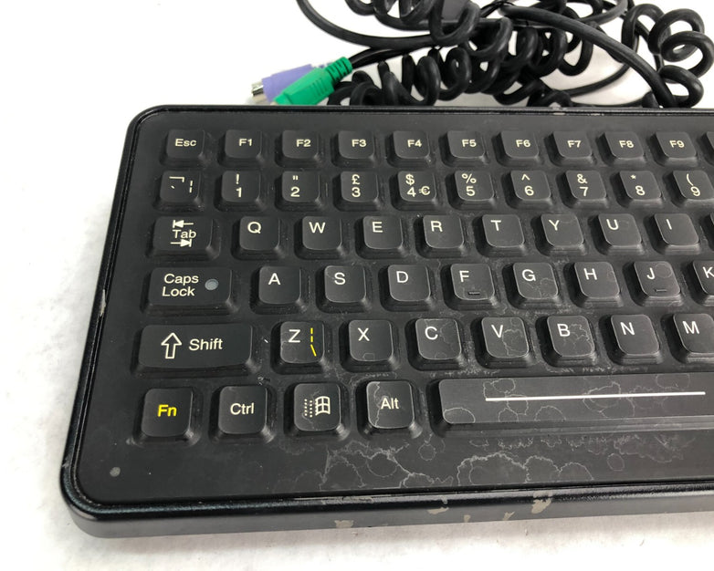 Texas Industrials Peripherals DT-5K-STD iKey Industrial Keyboard SK-102-M-PS2-UK
