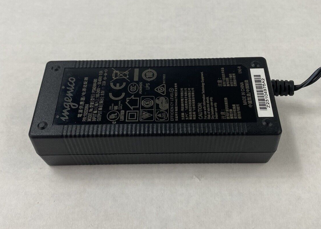 Lot of 2 Genuine OEM Ingenico PSM24W-080L6 24W 8V 3A AC Adapter