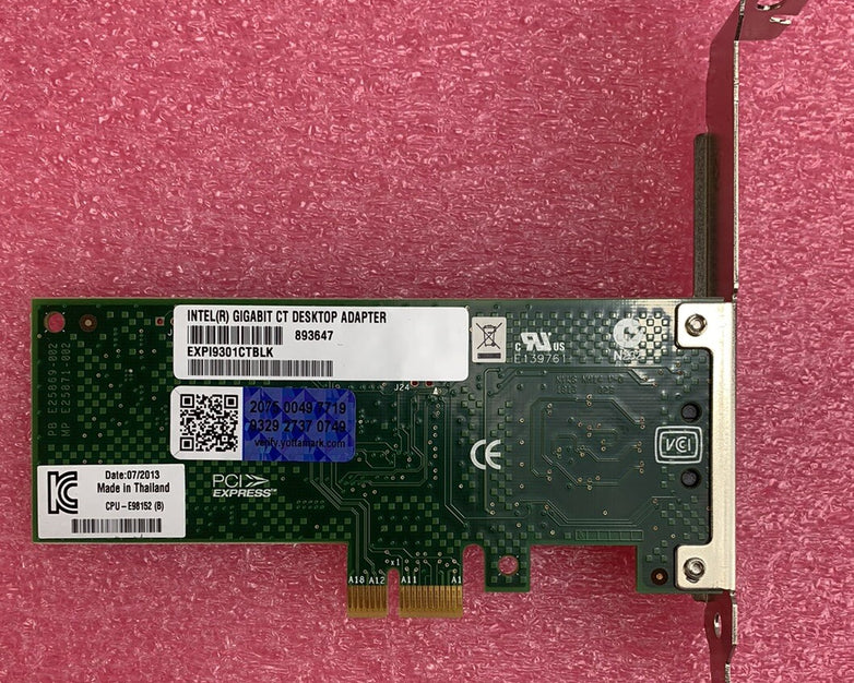 Intel (R) Gigabit CT Desktop Adapter EXP19301CT
