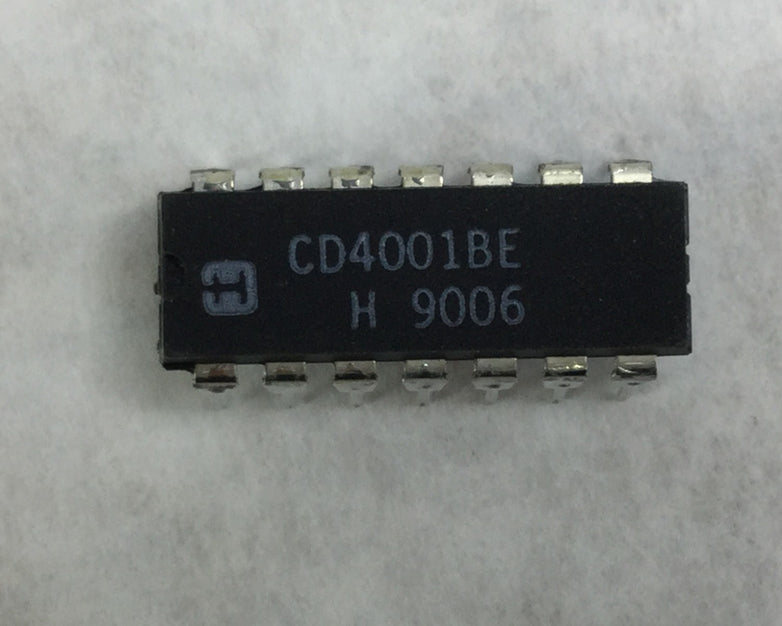 Harris  CD4001BE  Logic Gates CMOS Quad 2-In  Lot of 25