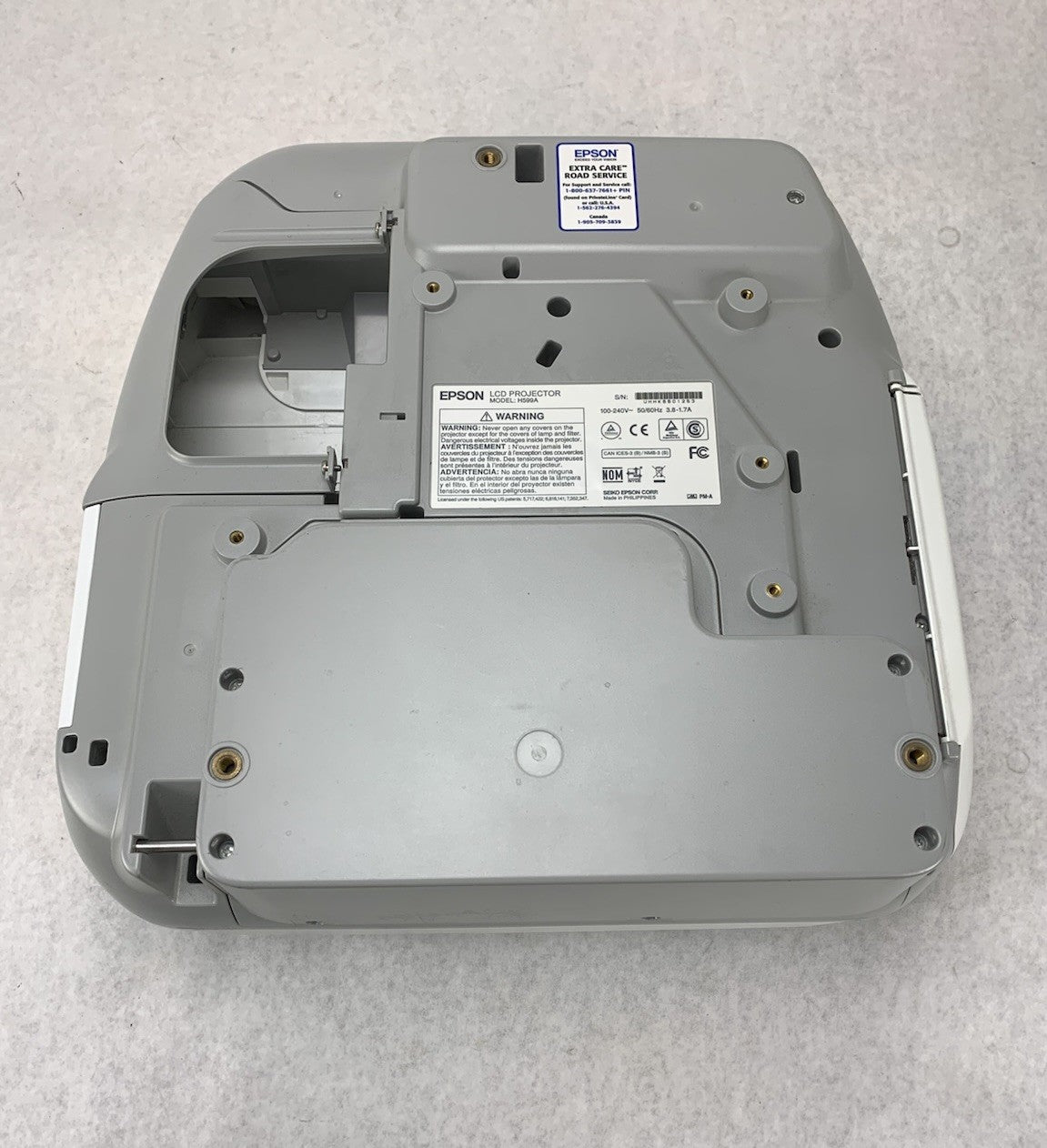 Epson H599A BrightLink 595Wi LCD Lamp Projector 814 Lamp Hours No Remote6