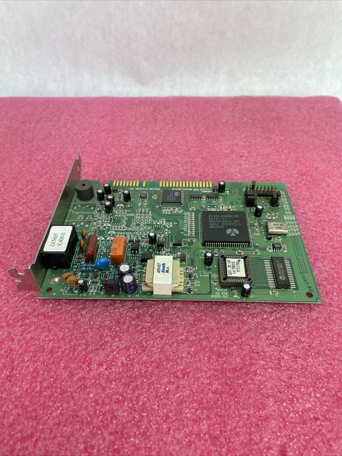 Digicom System Inc Modem Blaster Flash 56 210-05600 Rev D5