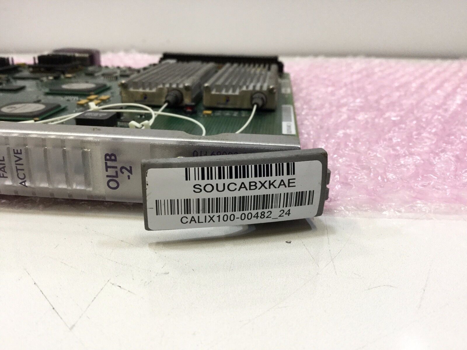 100-00482, CALIX C7 OPTICAL LINE TERMINATION CARD