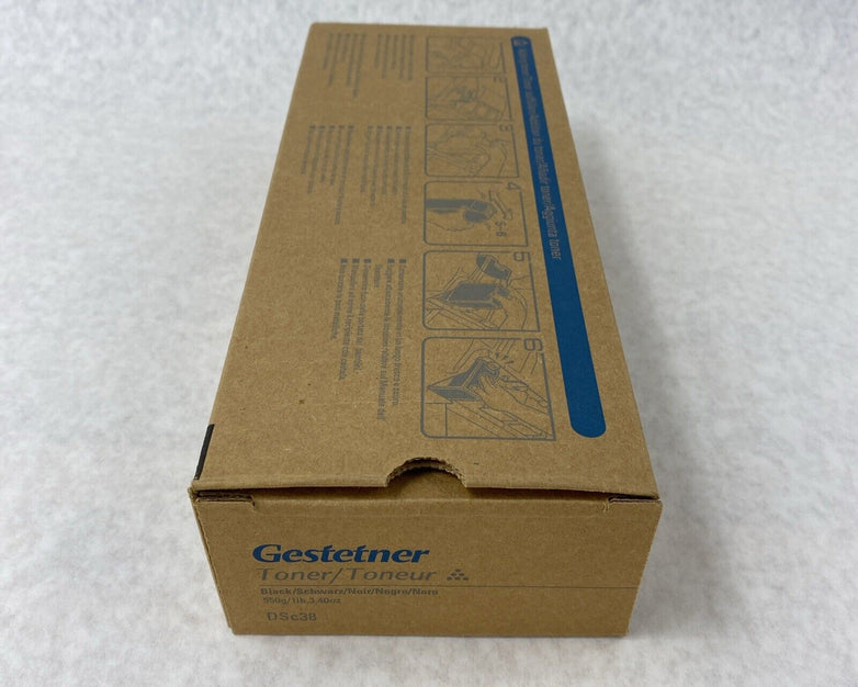 Genuine Gestetner DSc38 Black Toner 550g 885380