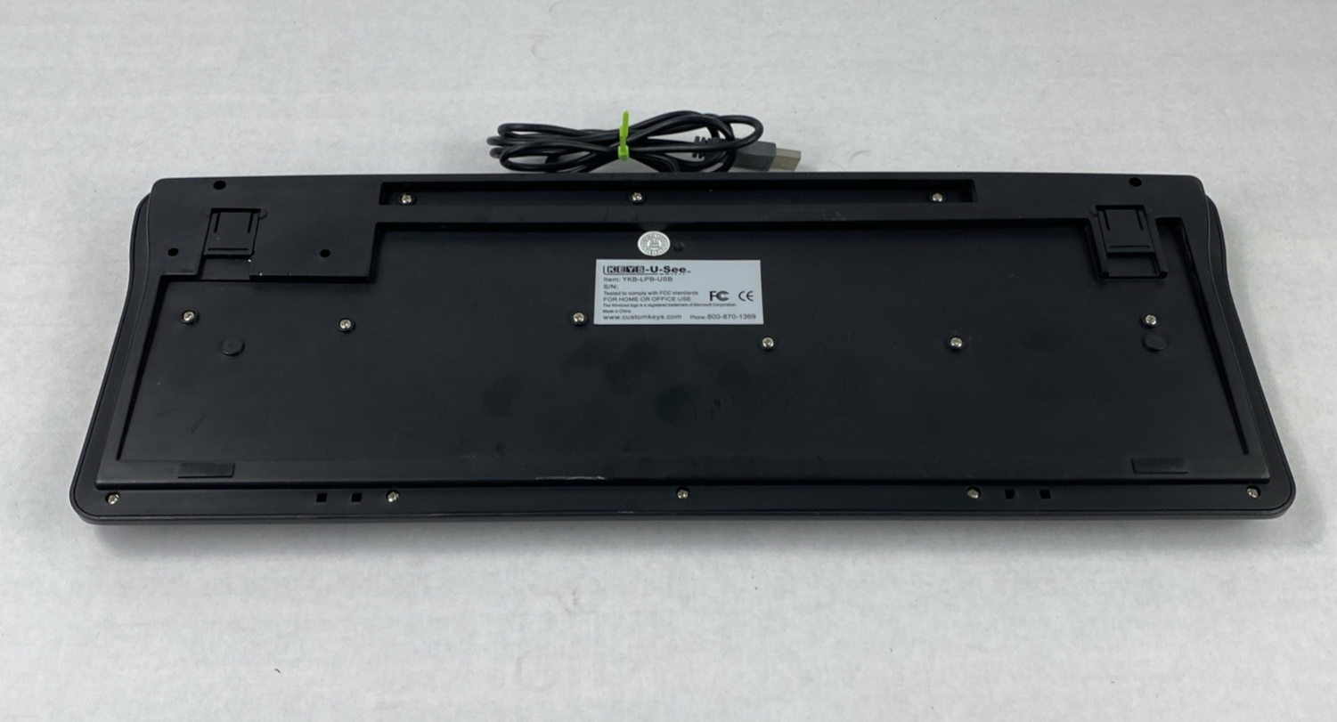 KEYS-U-SEE YKB-LPB-USB Wired USB Keyboard Tested