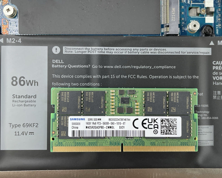 Dell XPS 15 9520 15.6" i7-12700H 2.27 GHz 16 GB RAM RTX 3050TI No SSD/OS/AC