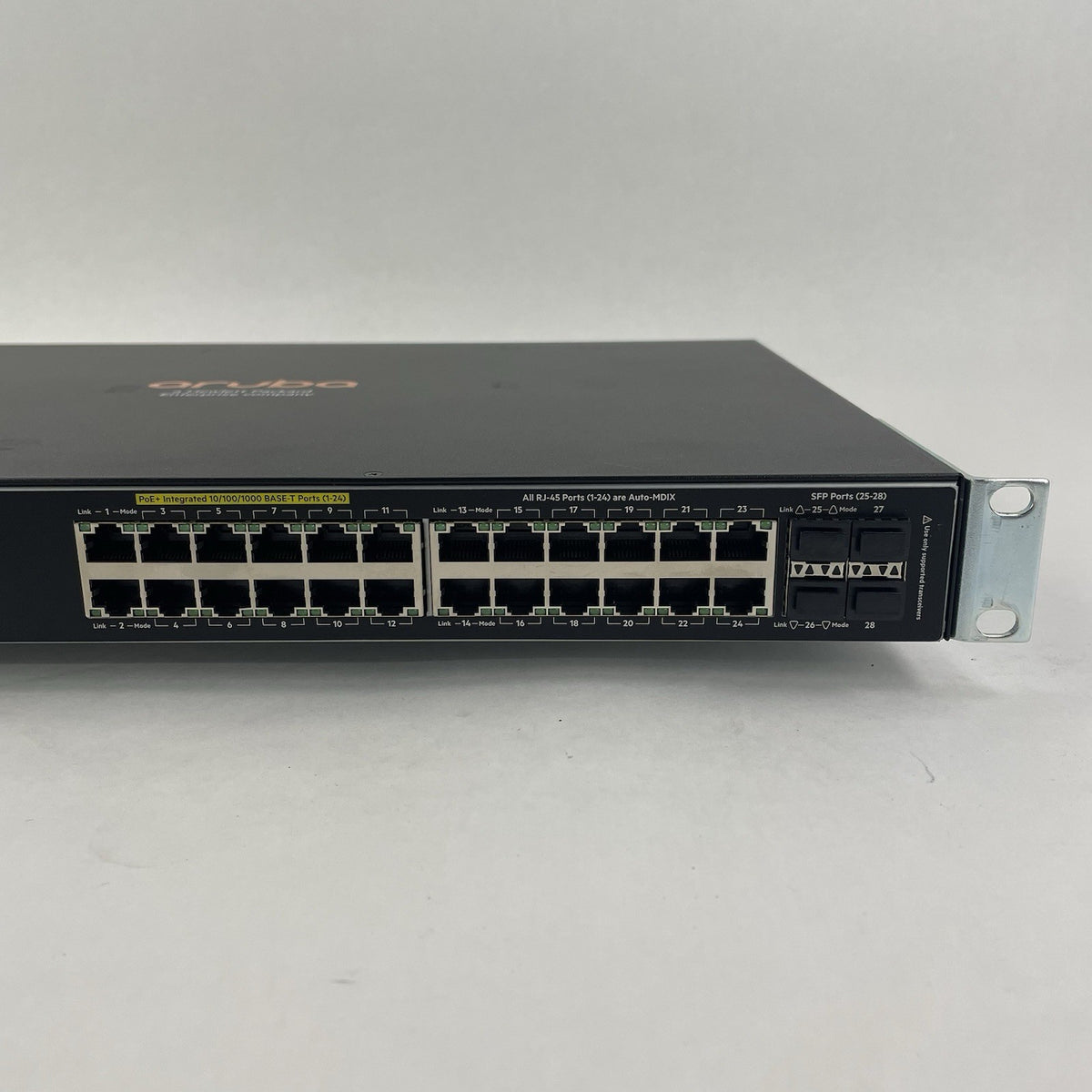 HP Aruba 2530-24G PoE+ J9773A 24-Port Gigabit Switch - Tested2