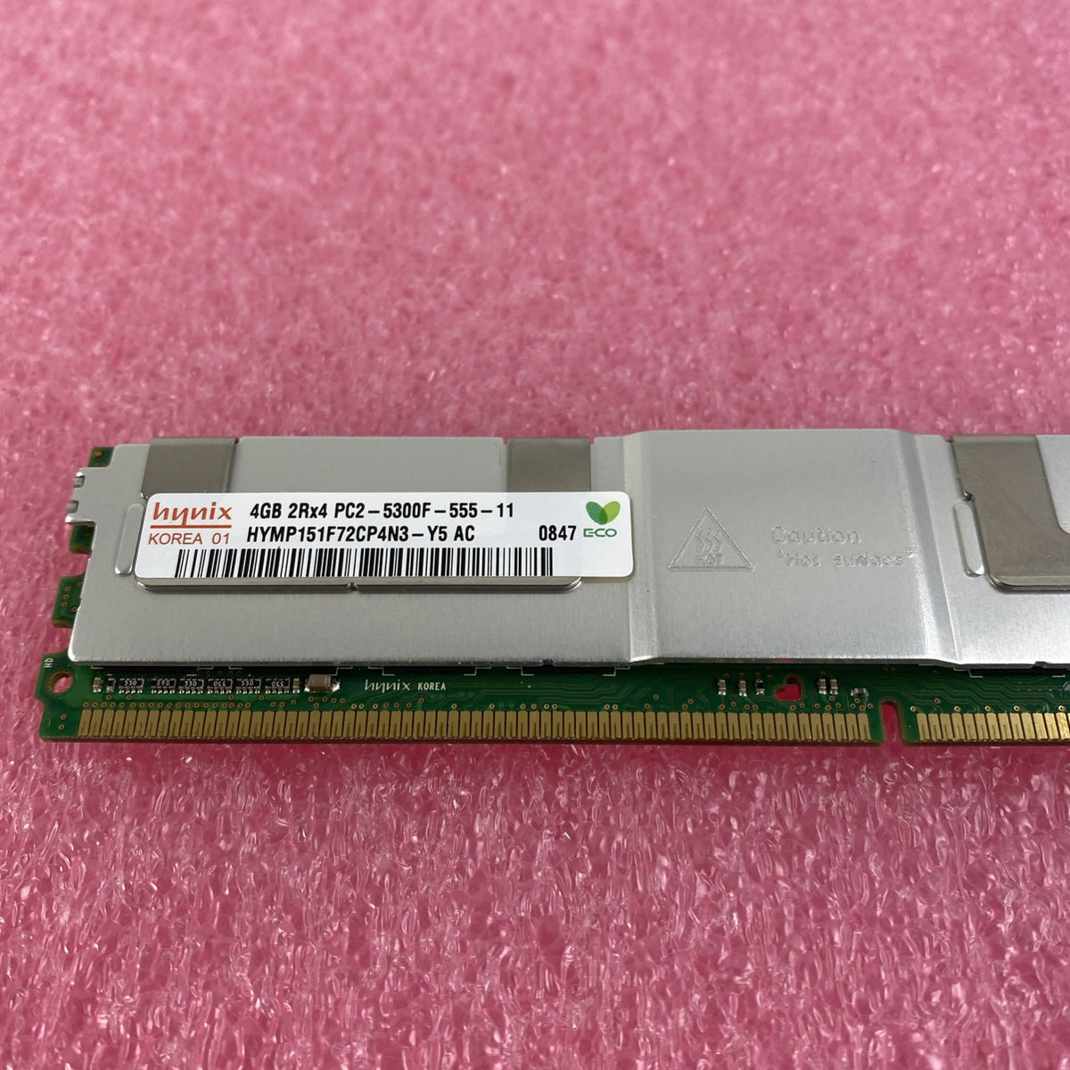 Hynix 4GB DDR2 PC2-5300F Server Memory Ram HYMP151F72CP4N3 - Lot of 32