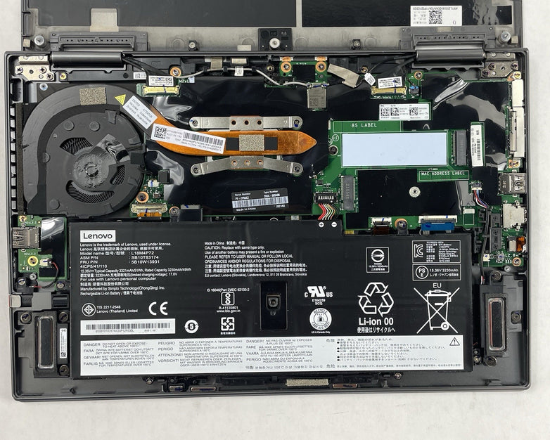 Lenovo ThinkPad X1 Yoga Gen5 14" i5-10310U 1.70 GHz 8 GB RAM No SSD/OS/AC