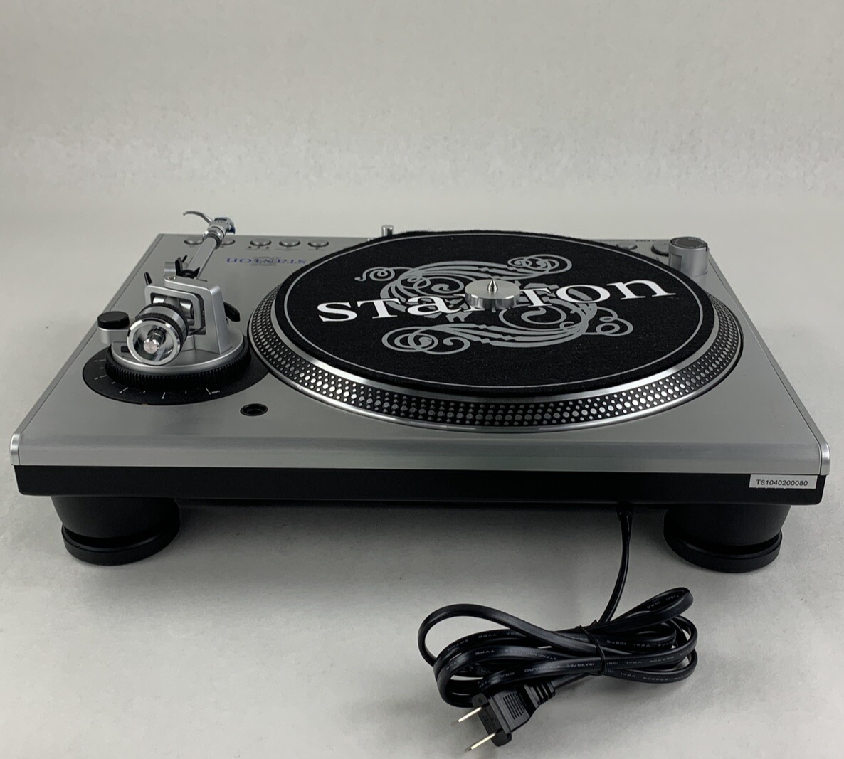 Stanton STR8-100 Digital Turntable Tested Needs New Needle