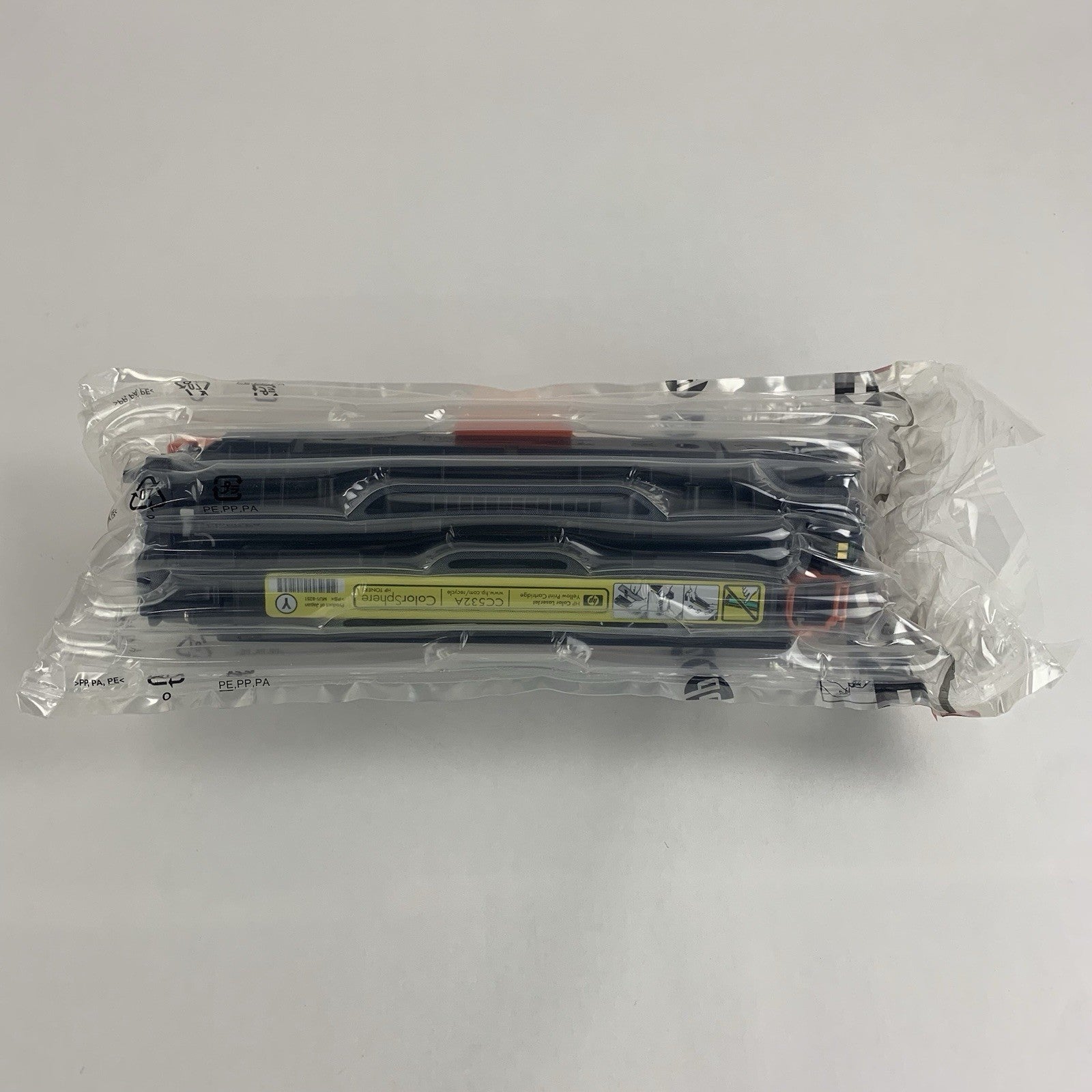 HP 304A CC532A Yellow Genuine OEM Print Cartridge Open Box Sealed Bag2