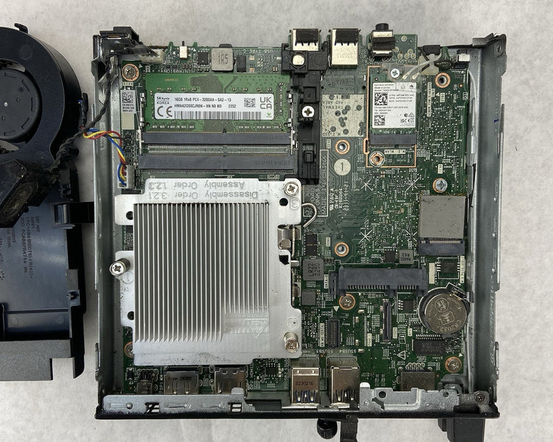 Dell Optiplex 3000 Micro Intel Core i5-12500T 4.4GHz 16GB RAM w/AC No HDD/OS