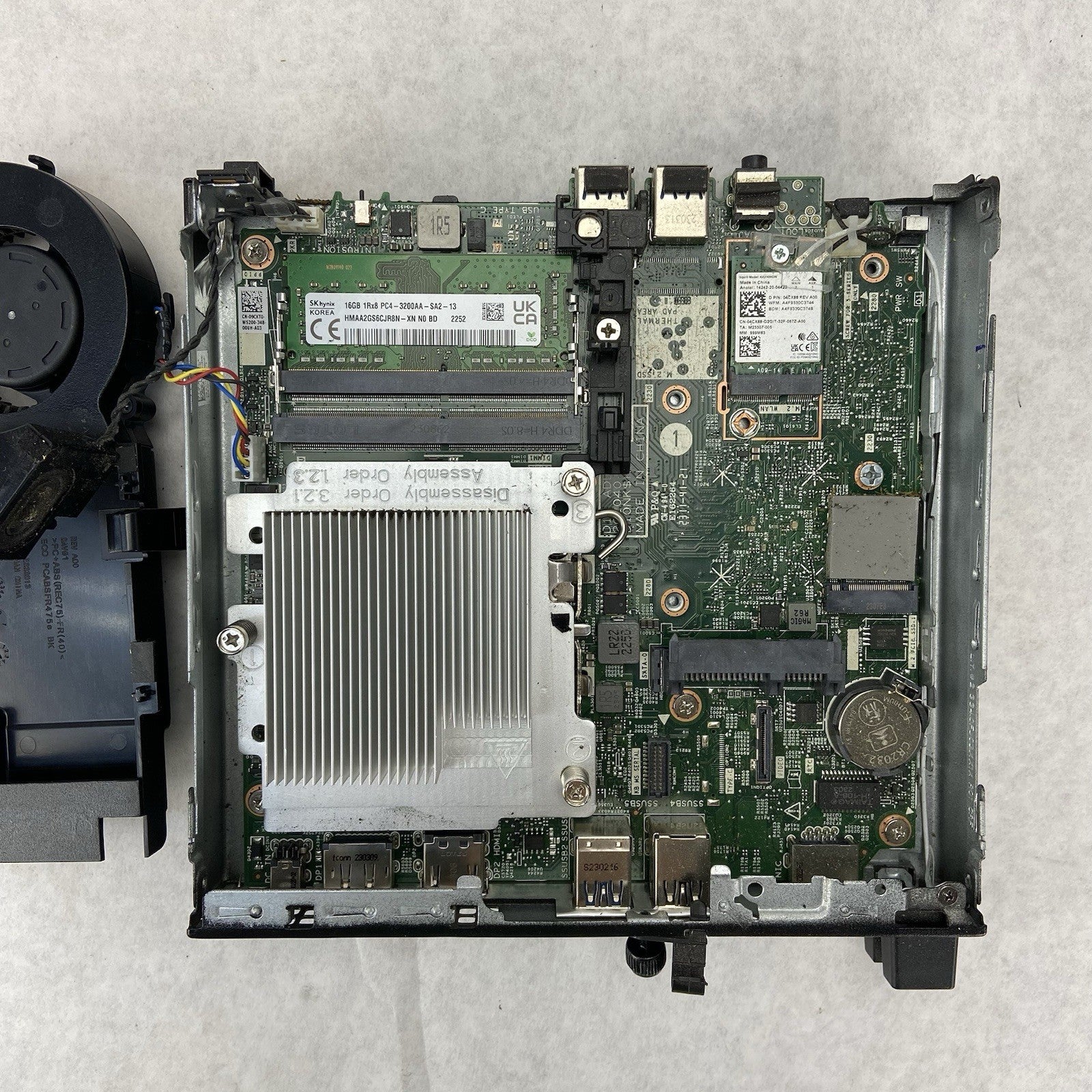 Dell Optiplex 3000 Micro Intel Core i5-12500T 4.4GHz 16GB RAM w/AC No HDD/OS10