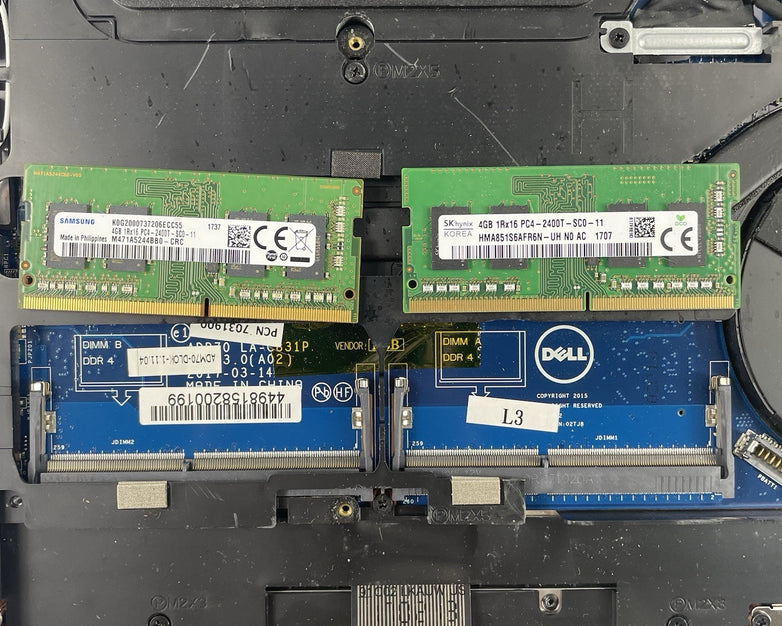 Dell Latitude E5470 14" Core i5-6440 2.6 GHz 8 GB RAM No SSD No OS No Battery