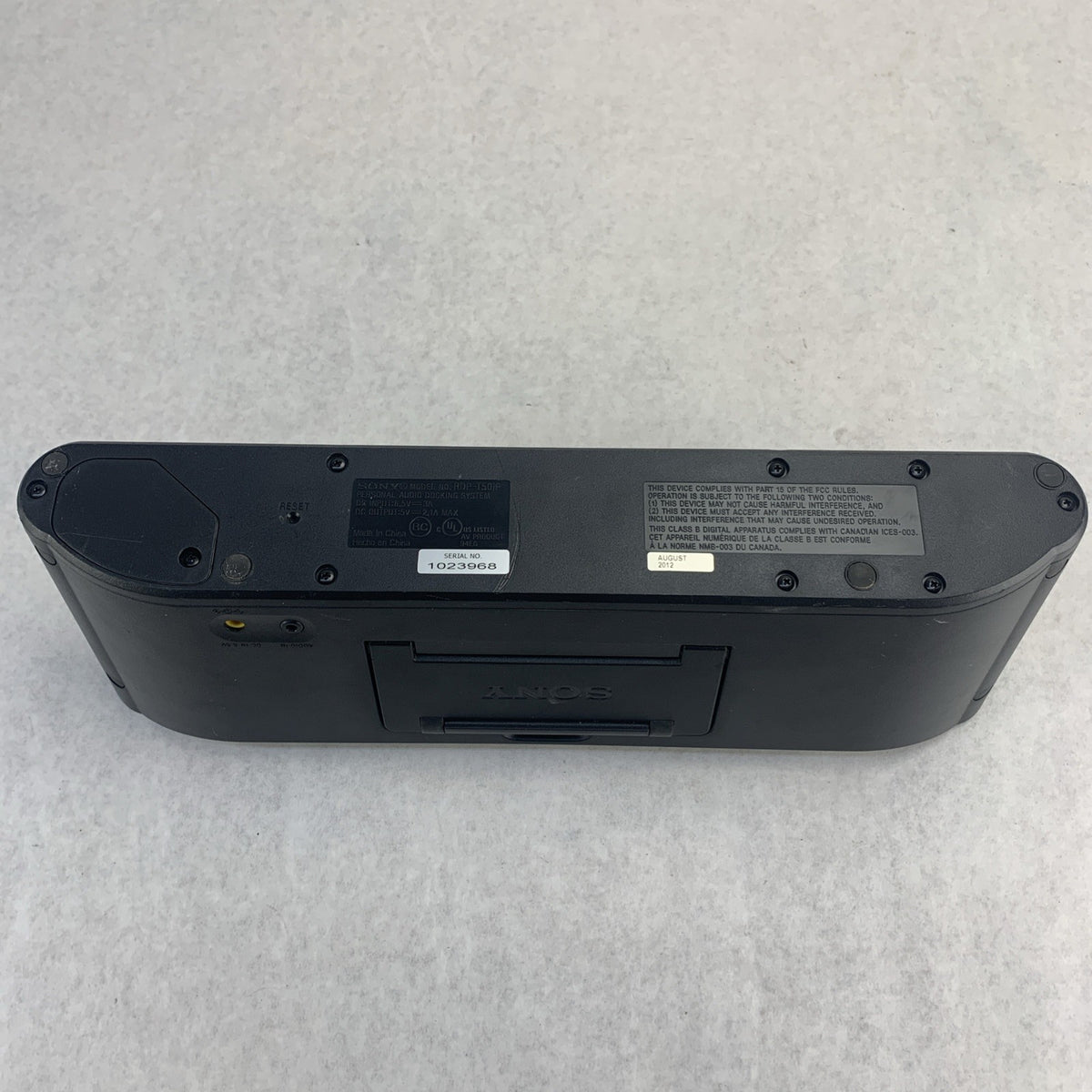 Sony RDP-T50iP Personal Audio Docking System - No DC Adapter7