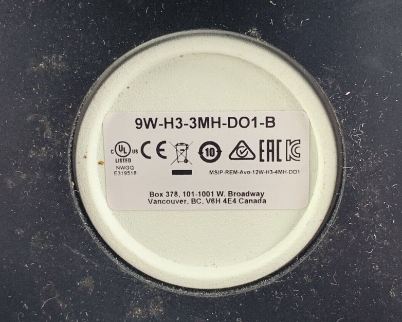 AVIGILON 9W-H3-3MH-D01-B Camera Dome Dome Only Untested
