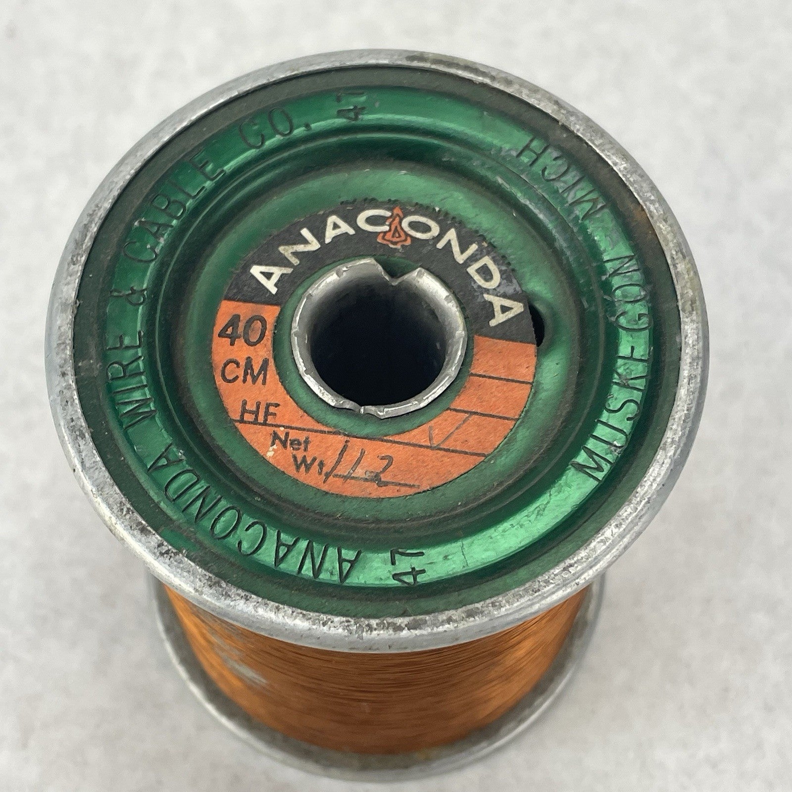 1.2 lbs Anaconda Wire & Cable Co Magnet Wire Roll5