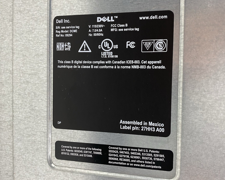 Dell Inspiron 560 MT Intel Celeron 450 2.20GHz 4GB RAM No HDD No OS