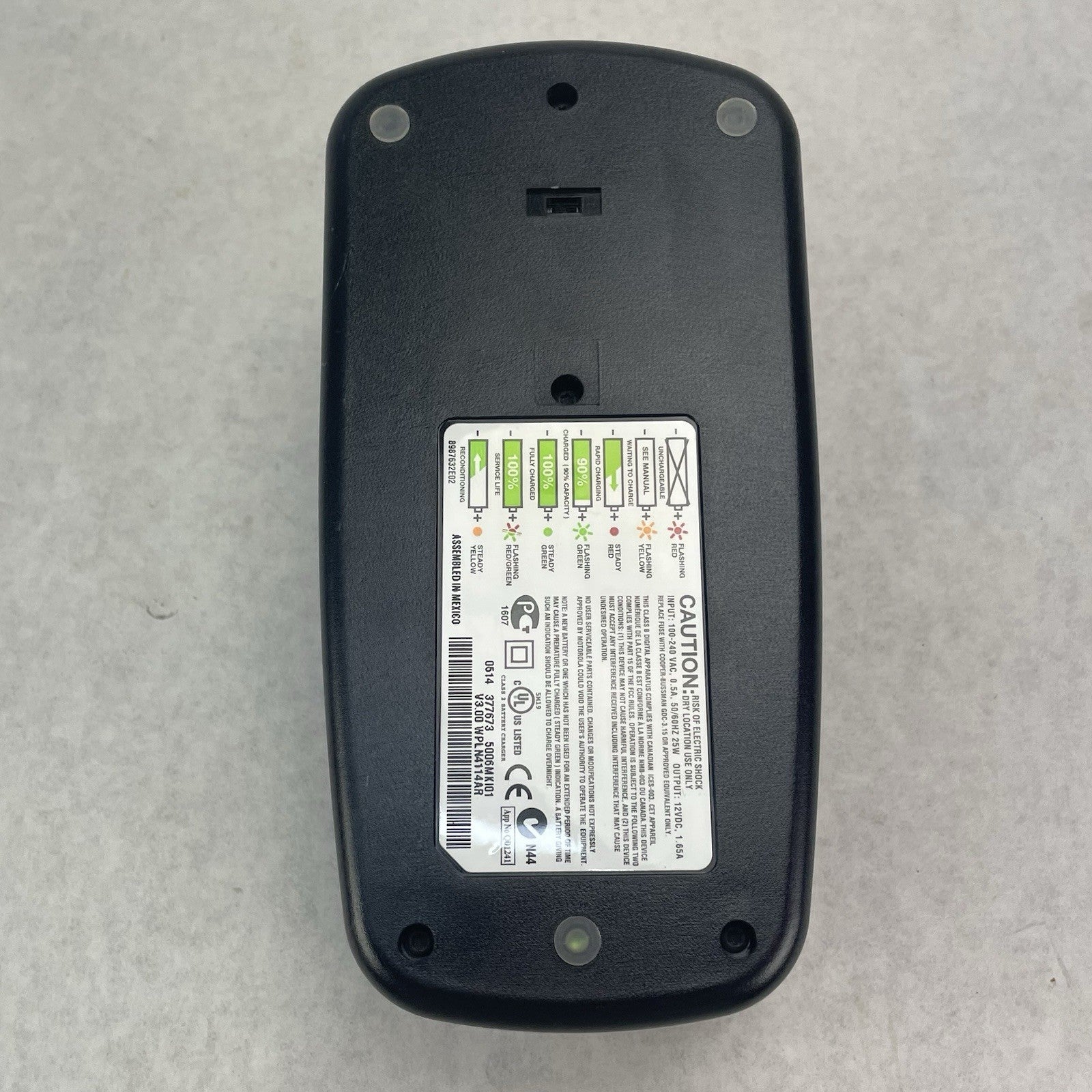 Motorola WPLN4114AR Charger Lot of 3 No Power Cord5