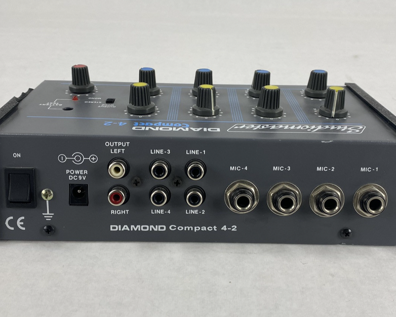 Studiomaster Diamond Compact 4-2 Audio Mixer - Parts or Repair