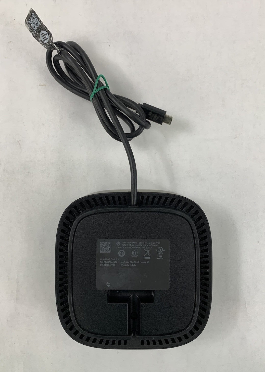 HP HSN-IX02 USB-C Dock G5 Docking Station - No AC Adapter8