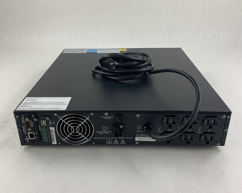 Liebert Emerson GXT3-1500RT120 UPS System Tested No Batteries No Caddy