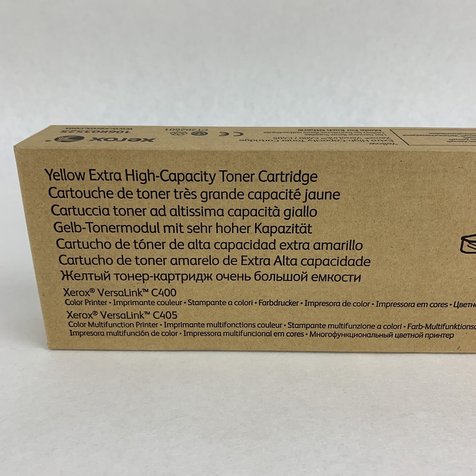 Xerox 106R03525 Yellow Extra High Capacity Toner Cartridge Brand New OEM