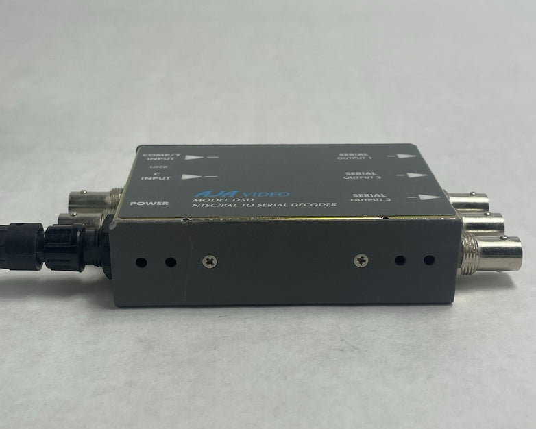 AJA Model D5D Video Converter NTSC/PAL to Serial Decoder Digital