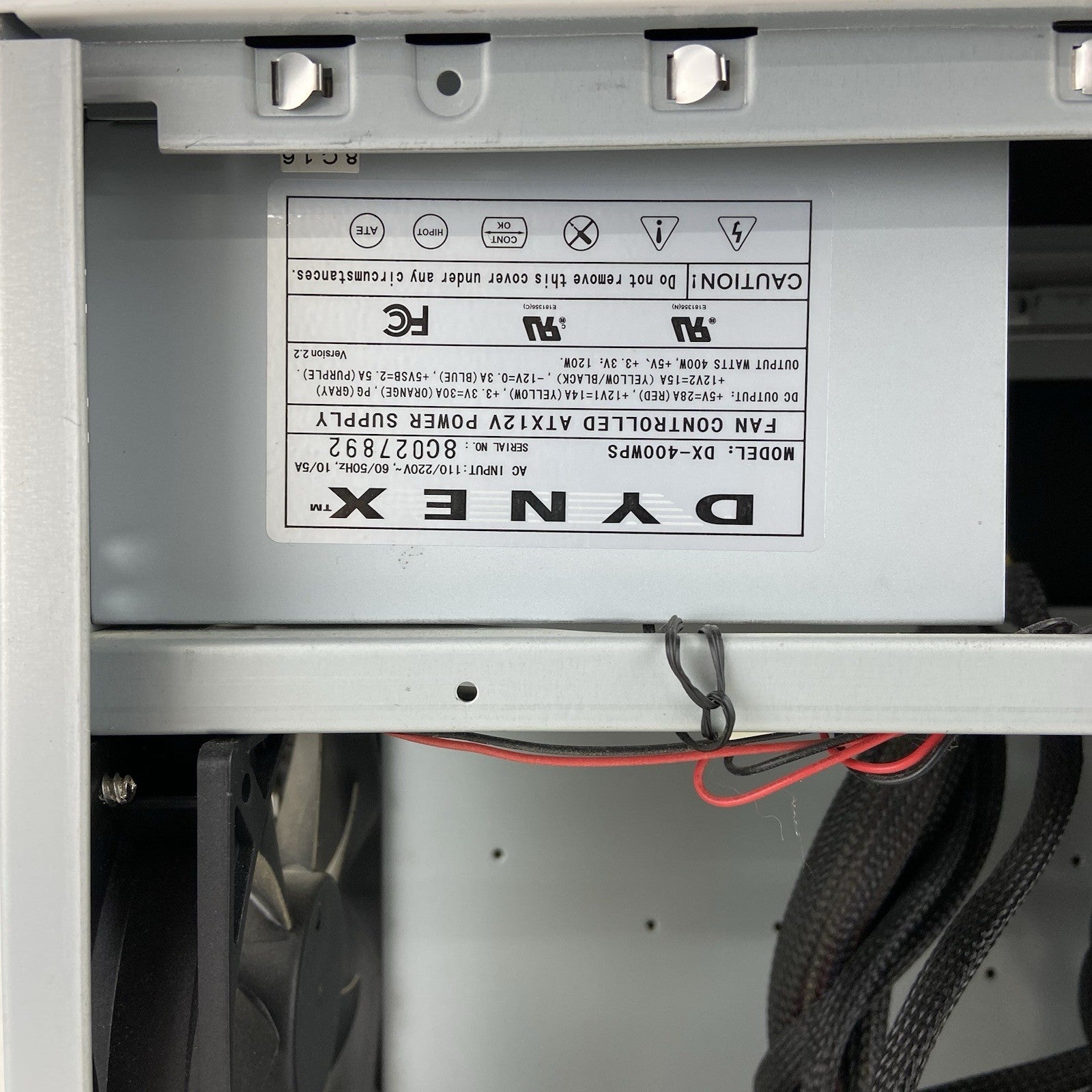 Antec P150 White Mid Tower Computer Case Dynex DX-400WPS 400W ATX PSU10