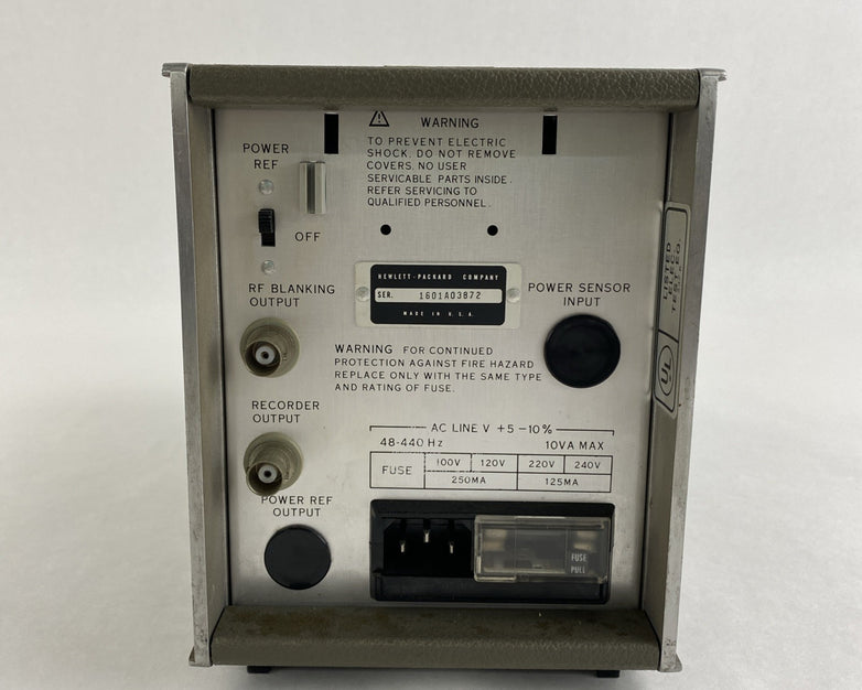 HP 435A Power Meter Power Tested