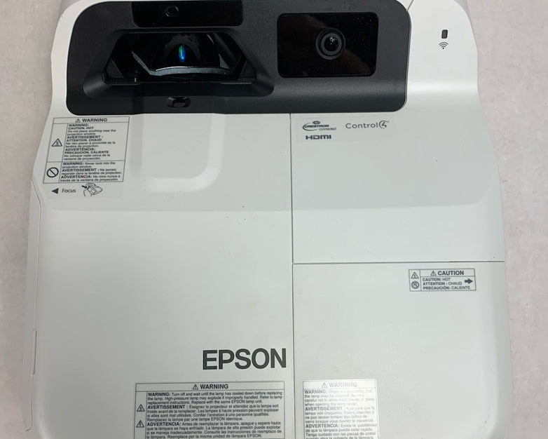 Epson PowerLite 695Wi H740A LCD Lamp Projector 371 Lamp Hours - No Remote