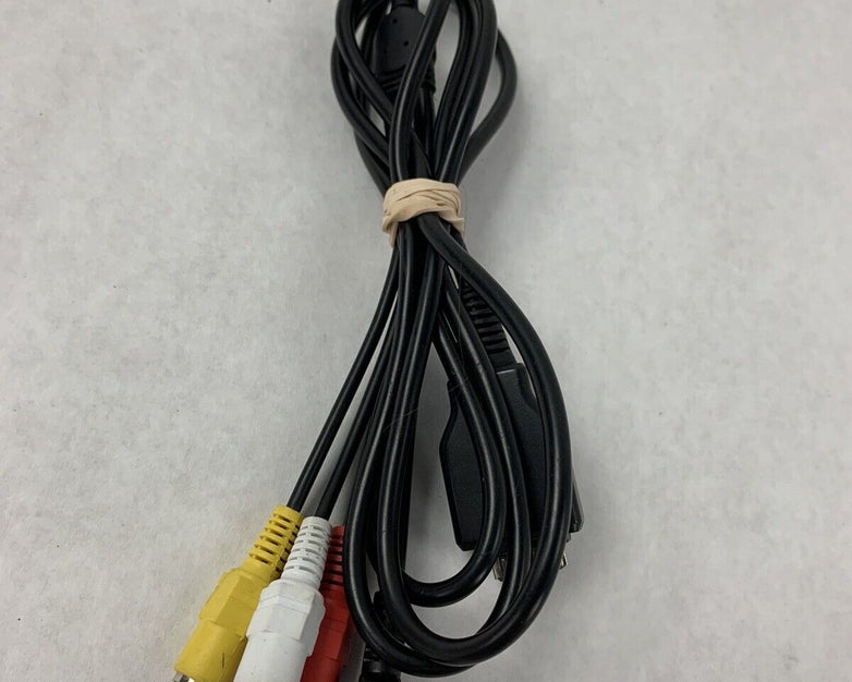 Sony Camera ZCAT 2035-0930/1325-0530 3Pin AV RCA Camera Video Cord (Lot of 2)