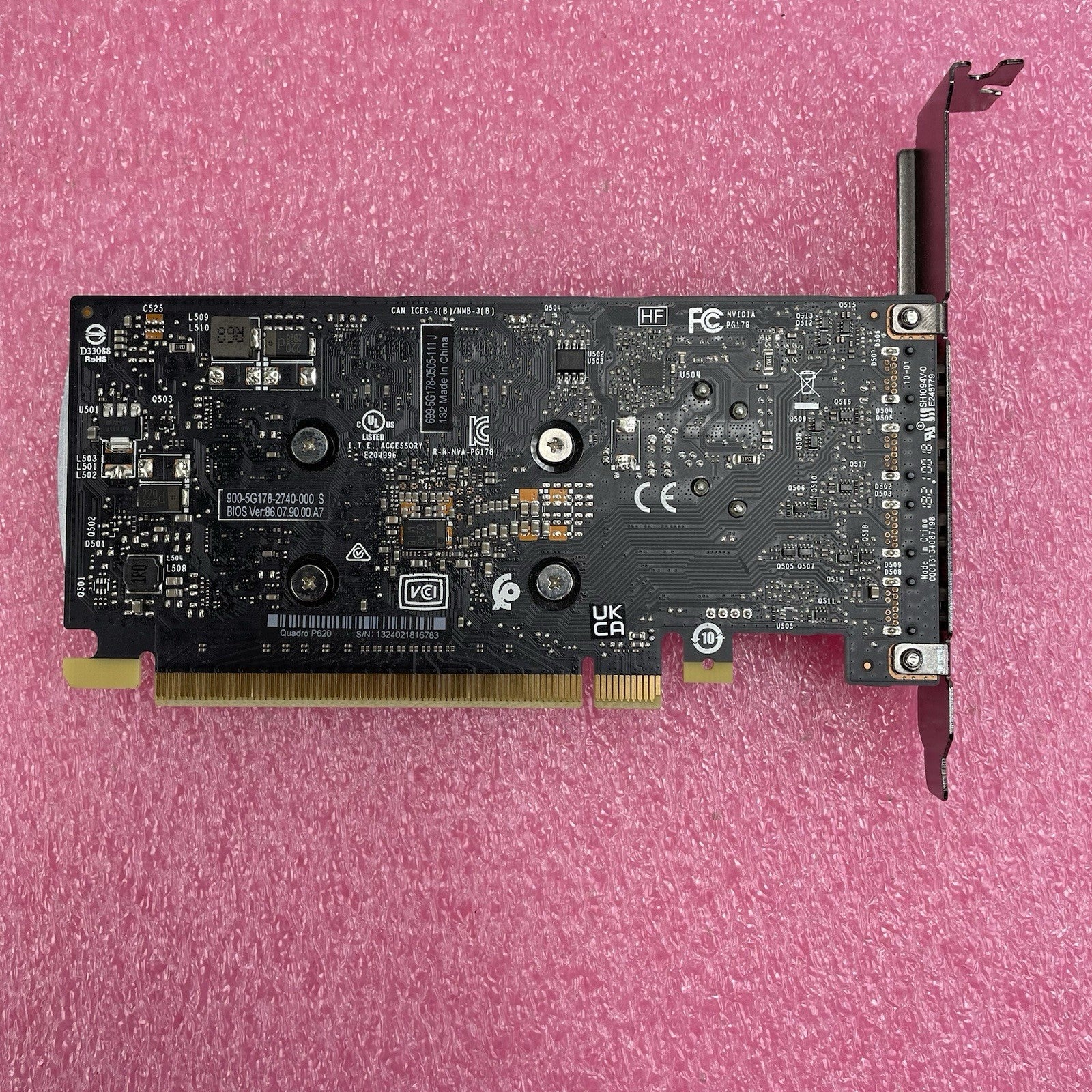 Nvidia Quadro P620 2 GB GDDR5 PCI Express x16 Low Profile Video Card Tested