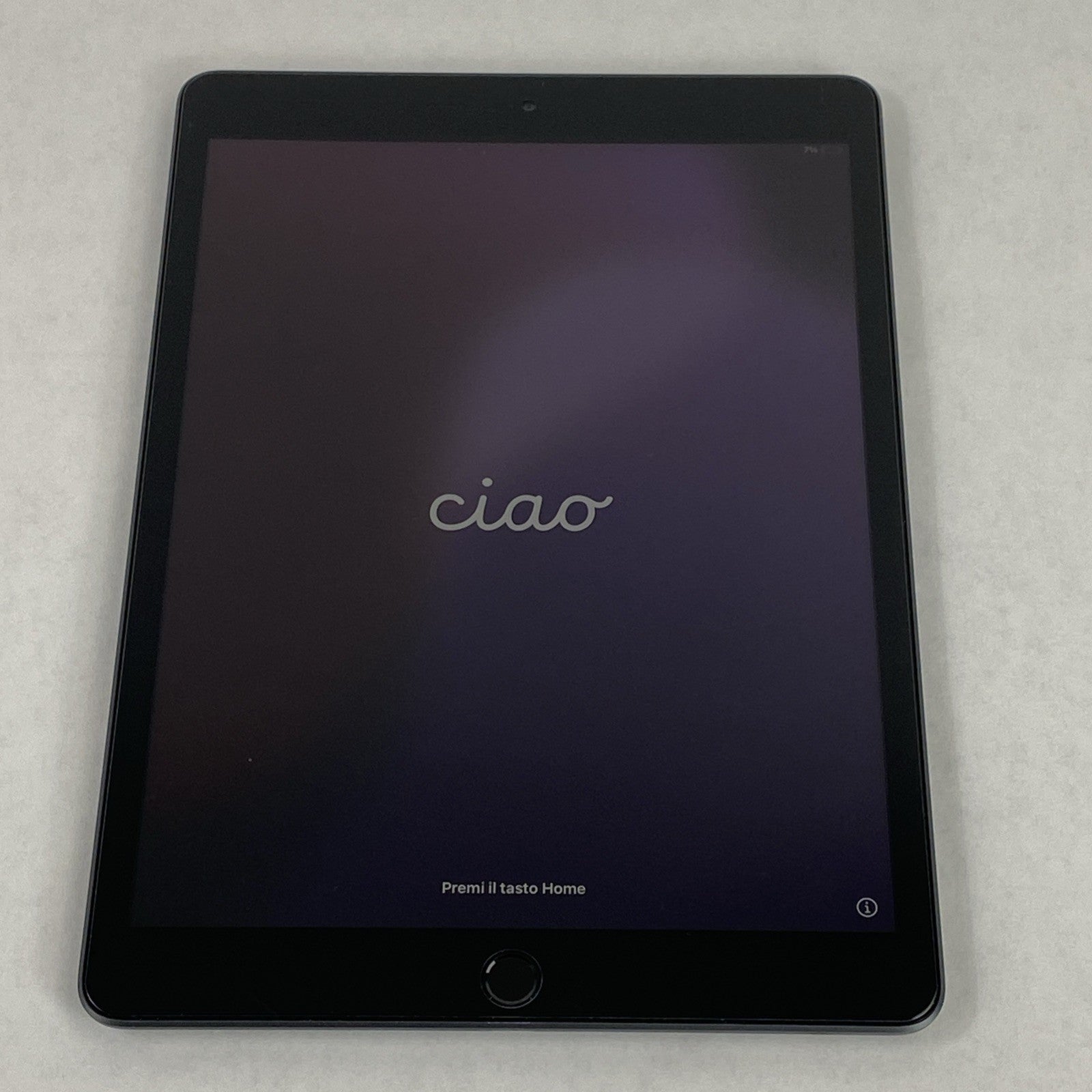 Apple iPad 7th Gen A2197 32GB Retina 10.2" Wi-Fi Space Gray IOS 18.7.92