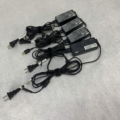 Mixed Lot of 4 Lenovo AC/DC Adapter ADLX45NCC2A ADLX65NCC2A