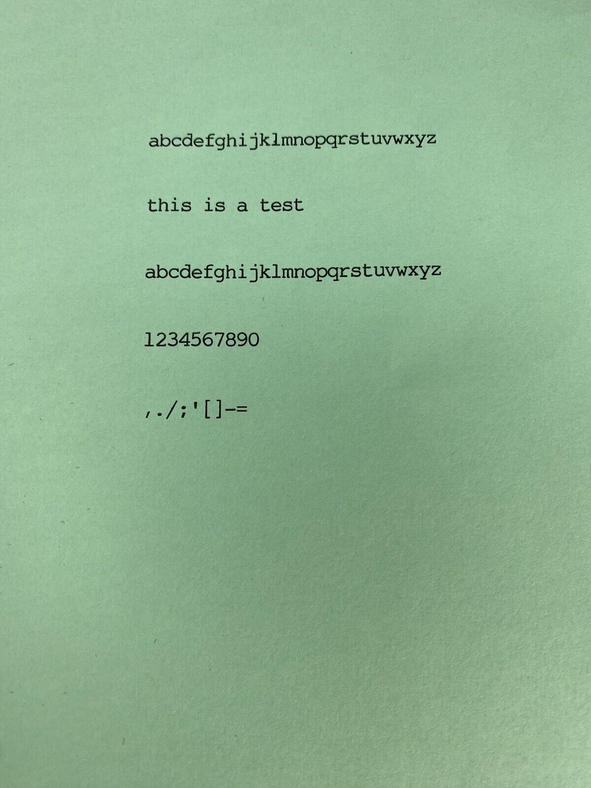 Panasonic KX-E7000 Electric Typewriter Tested