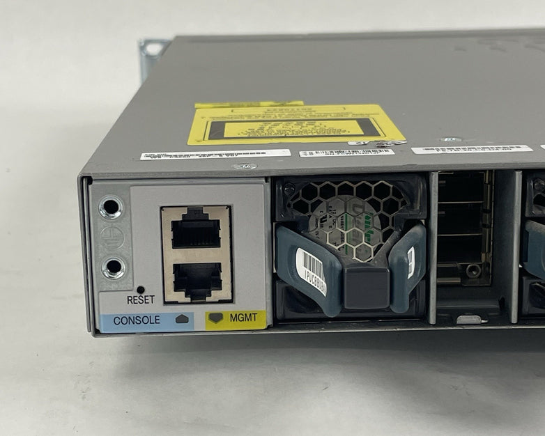 Cisco WS-C3850-48U-S V07 48-Port UPoE Switch  2x 1100W PSU Tested & Reset