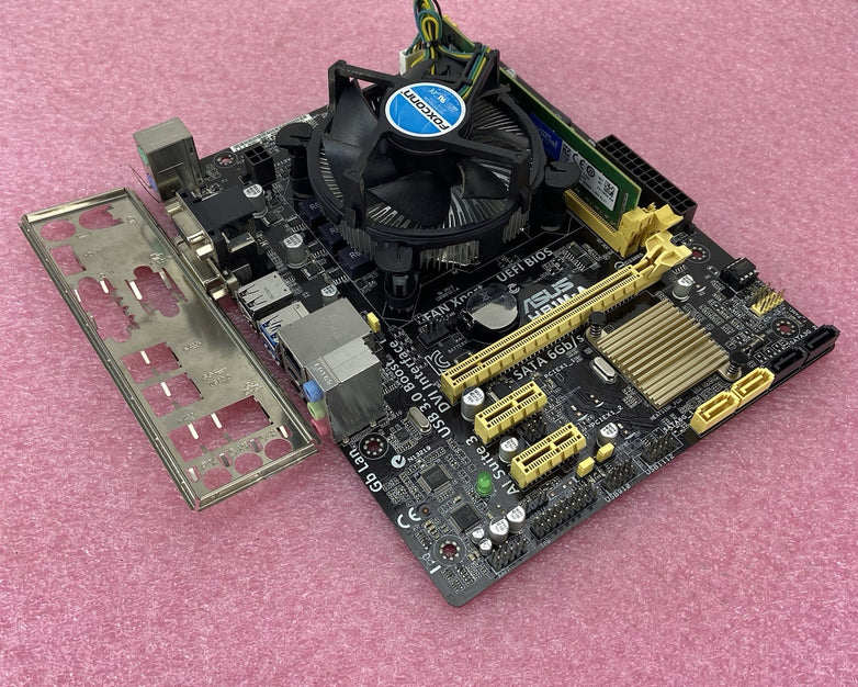 ASUS H81M-A Motherboard Intel Core i3-4160 3.6GHz 8GB RAM w/IO Shield