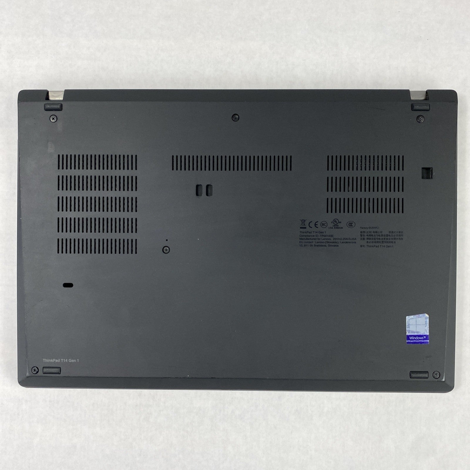 Lenovo ThinkPad T14 Gen 1 Core i5-10310U 1.70 GHz 8 GB RAM 14.0" No SSD No OS