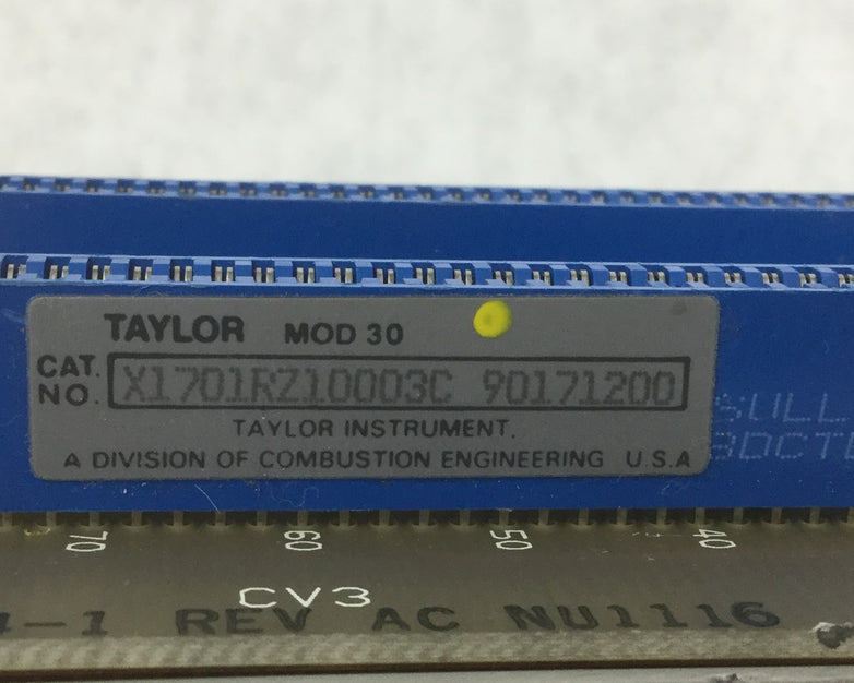 Taylor Instruments MOD 30 SYSTEMS, 125S1984-1, Untested,