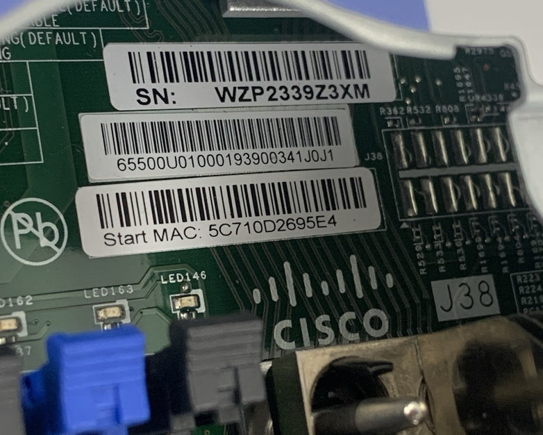 Cisco BE6000M UCSC-C220-M5SX Server 1x Silver 4114 2.2 GHz 32GB Ram No OS No HDD