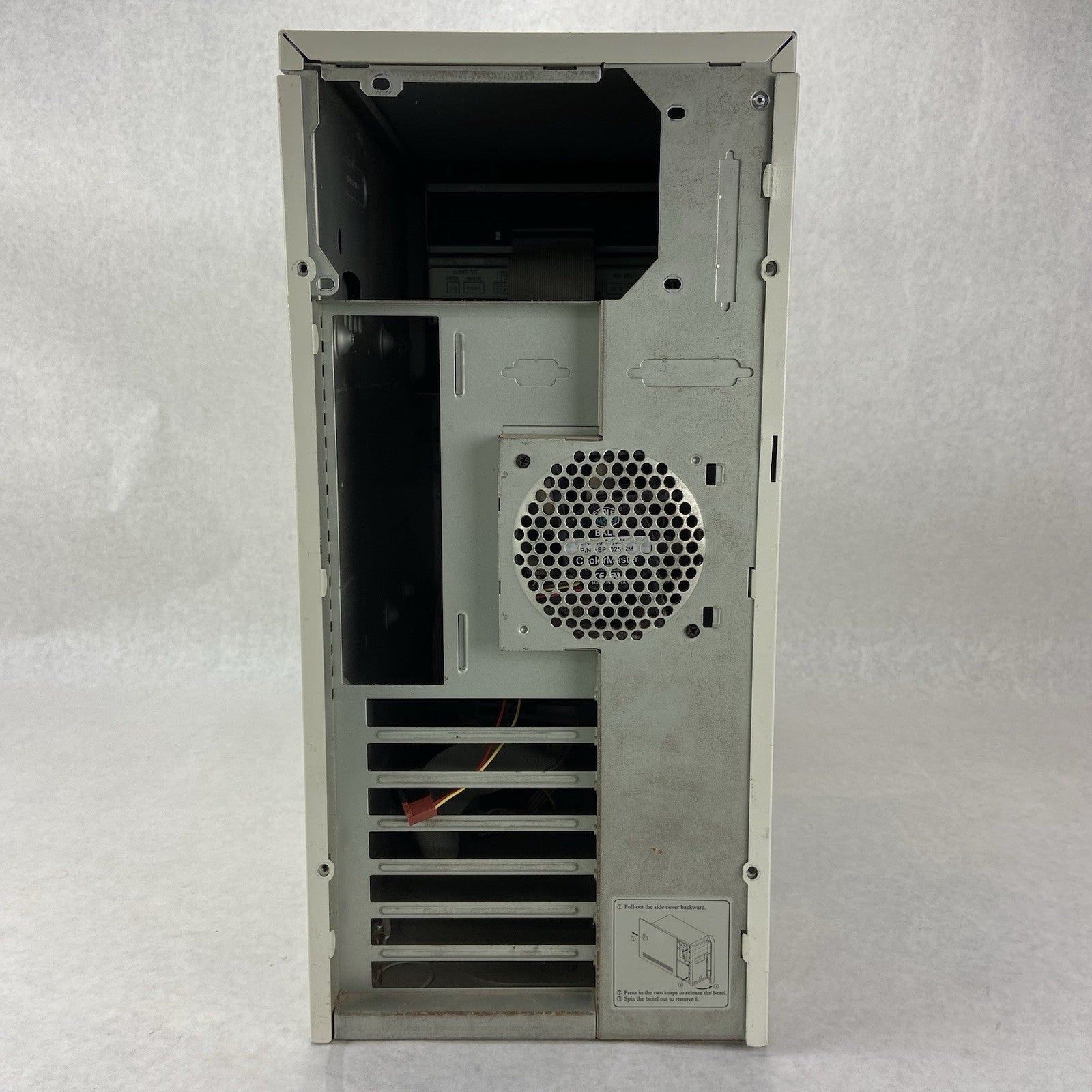 In Win A500 Beige Mid Tower ATX Computer Case Bare Bones No PSU4