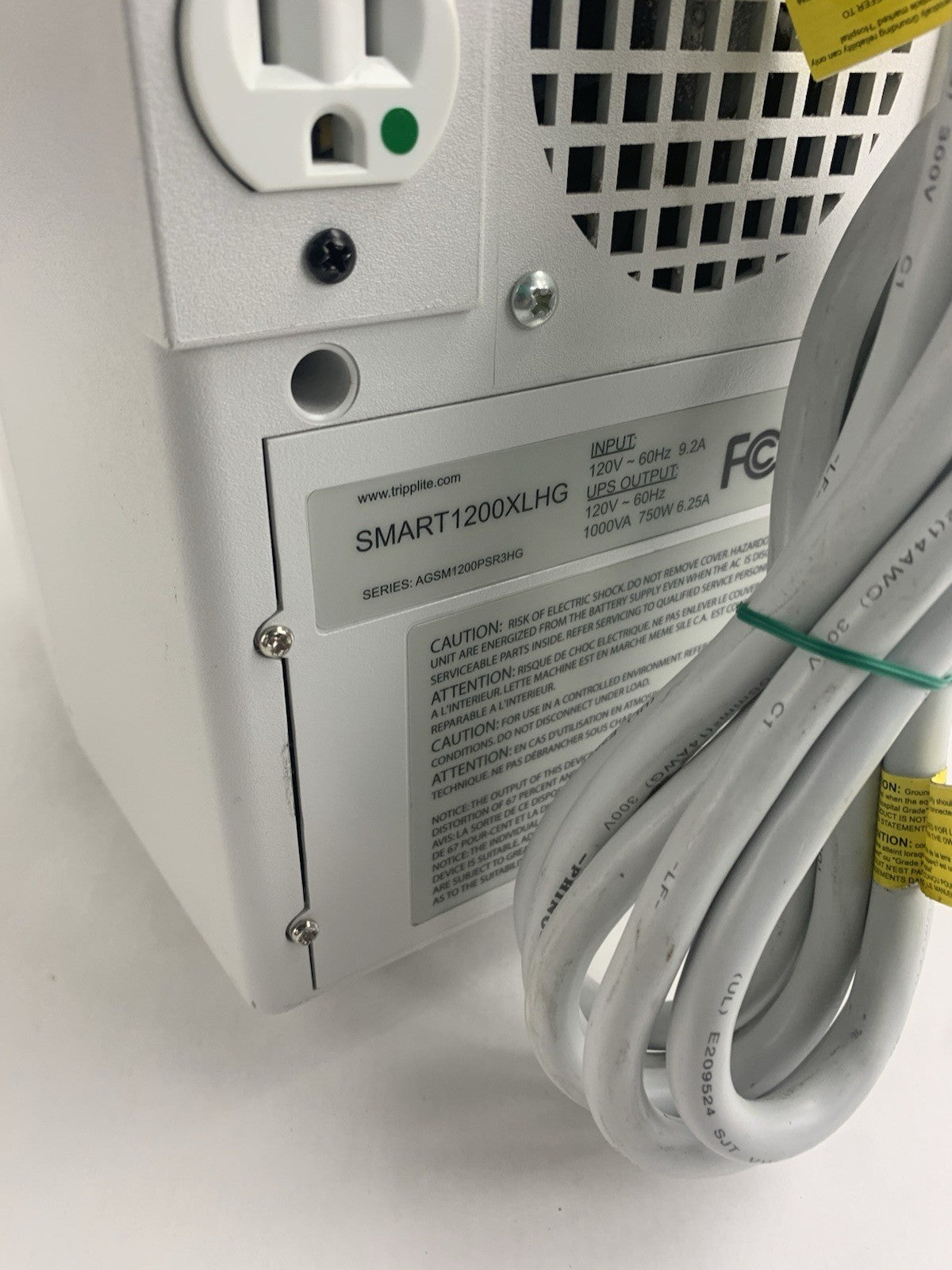 Tripp-Lite SMART1200XLHG SmartPro Tower UPS 1000VA Tested No Batteries6