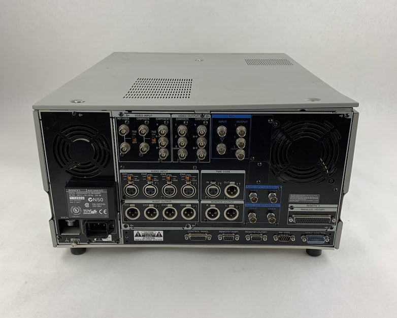 Sony DNW-A75 Digital Video Cassette Recorder Betacam Error 096 Parts and Repair