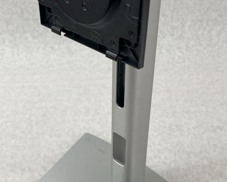 Dell 0V77G5 Monitor Stand for P2222H Silver Swivel Rotate Genuine Original OEM