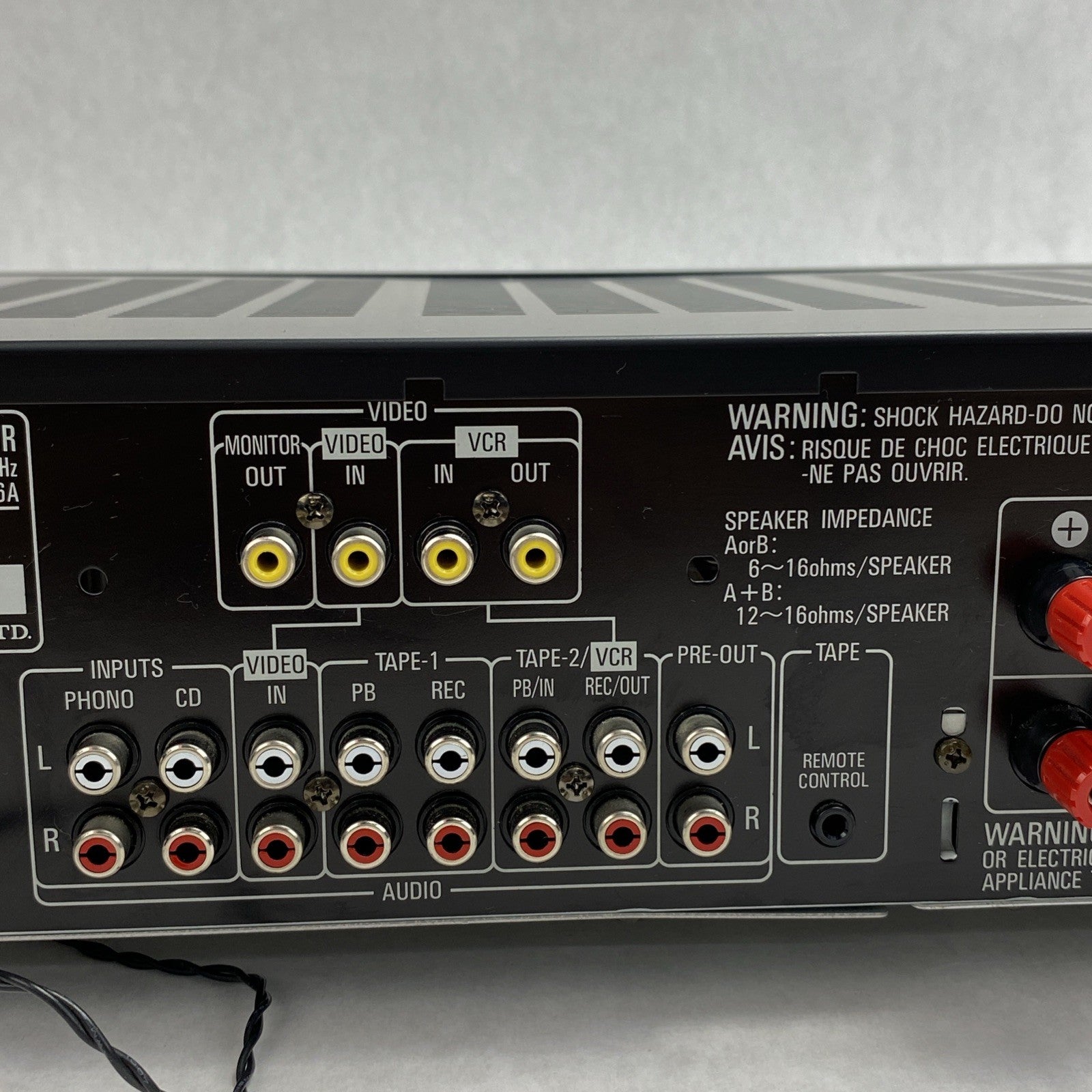 Denon DRA-435R Precision Audio Component AM-FM Stereo Receiver With Antenna6
