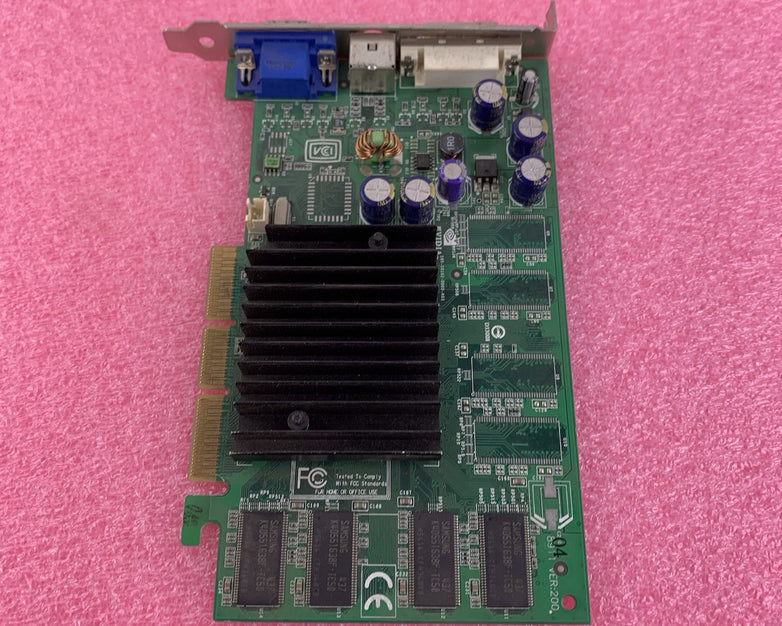 MSI MS-8911 AGP 8X Video Graphics Card - Untested